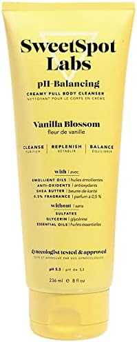 SweetSpot Labs Feminine Wash, Gentle Vanilla Blossom Scent, with Shea Butter and Aloe Vera, Sulfa... | Amazon (US)