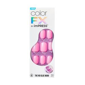 KISS imPRESS Color FX Press-On Nails, Late Night | CVS