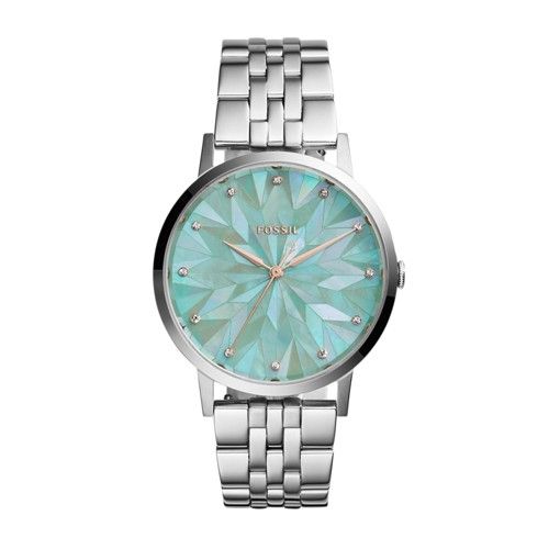 Fossil Vintage Muse Three-Hand Stainless Steel Watch Es4168 Green | Fossil (US)