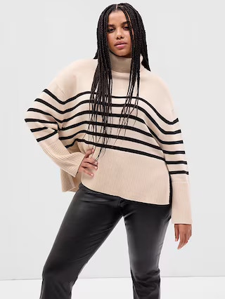 24/7 Split-Hem Turtleneck Sweater | Gap (US)