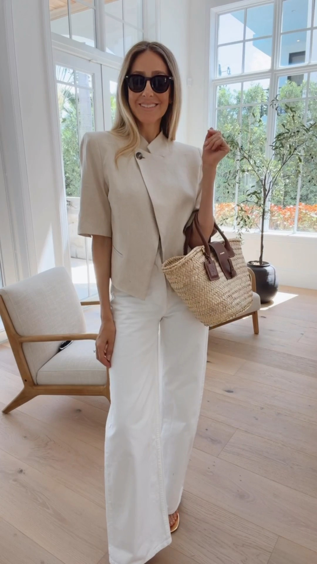 Zara newest purchases🤍
I’m in love with all of these pieces, very elegant, chic, and comfortable. Everything fits true to size and I’m wearing size small

Summer outfits 
Business casual workwear 
Work outfits

#LTKOver40 #LTKootd #LTKU