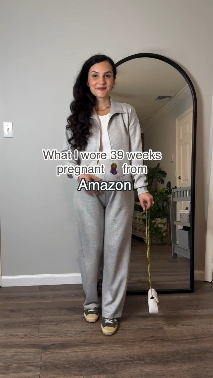 What I wore 39 weeks 🤰🫶

✅ To shop this reel comment “SHOP below
And I’ll send you all the outfit details.
.
or
.
✅ The link to shop is also in my stories and in my bio.
.
Links are affiliate links
@shop.LTK
.
For more inspiration hit Follow
To reference this look hit Save

Fall fashion 2024, daily outfit ideas, everyday style, simple fits, effortless chic outfit inspo, fashion inspo, fashion style, ootd, outfit inspiration, bump friendly fit, minimal outfit, maternity fit

#bump #bumpstyle #maternity #casualoutfit #amazondeals #affordablefashion #amazon #amazonfinds #amazonfashion 
📸 @snap.topia outfits

Comment SHOP below to receive a DM with the link to shop this post on my LTK