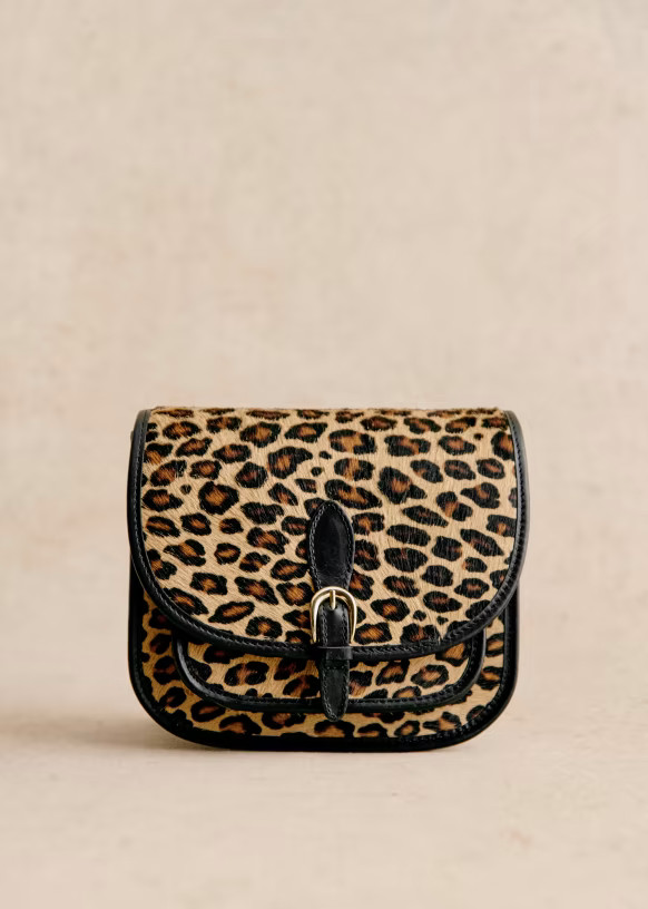 Roméo Bag - Woven Chocolate/ Multicolour - Sézane | Sezane Paris