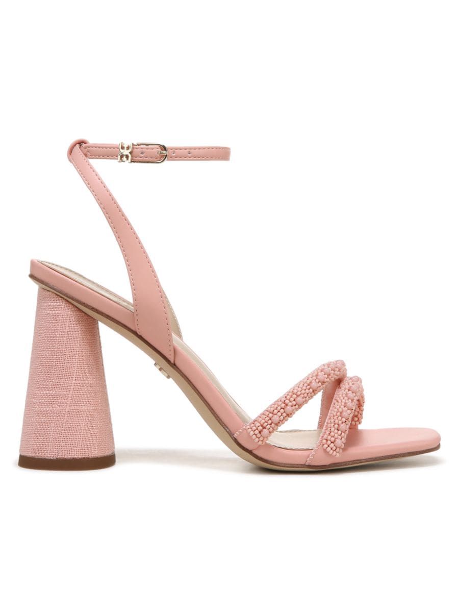 Kia Beaded High-Heel Sandals | Saks Fifth Avenue