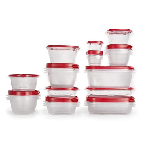 Rubbermaid TakeAlongs Food Storage Containers Set of 26 Clear | Amazon (US)
