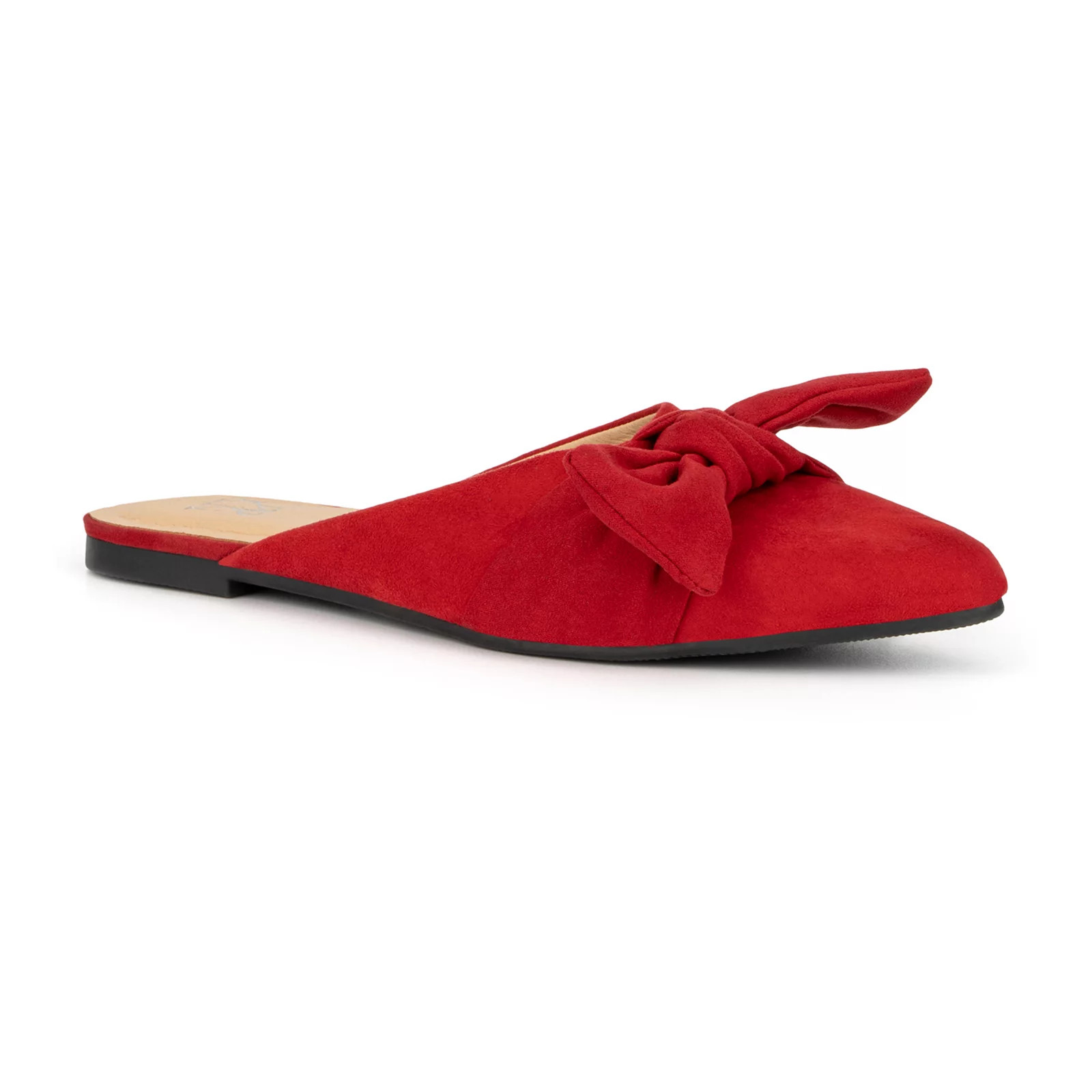 New York & Company Amy Women's Mules, Size: 6, Red | Kohl's