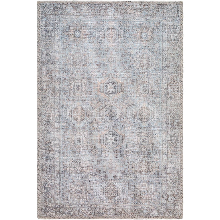 My Texas House Everyday Living Lorelei Transitional Indoor Washable Scatter Rug, 2 ft x 3 ft | Walmart (US)