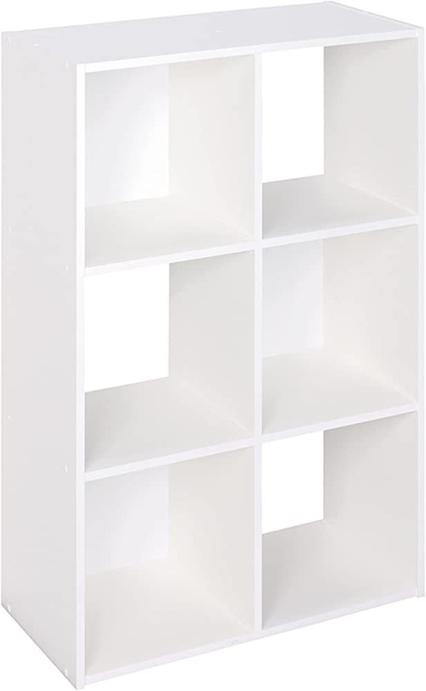 ClosetMaid 8996 Cubeicals Organizer, 6-Cube, White | Amazon (US)