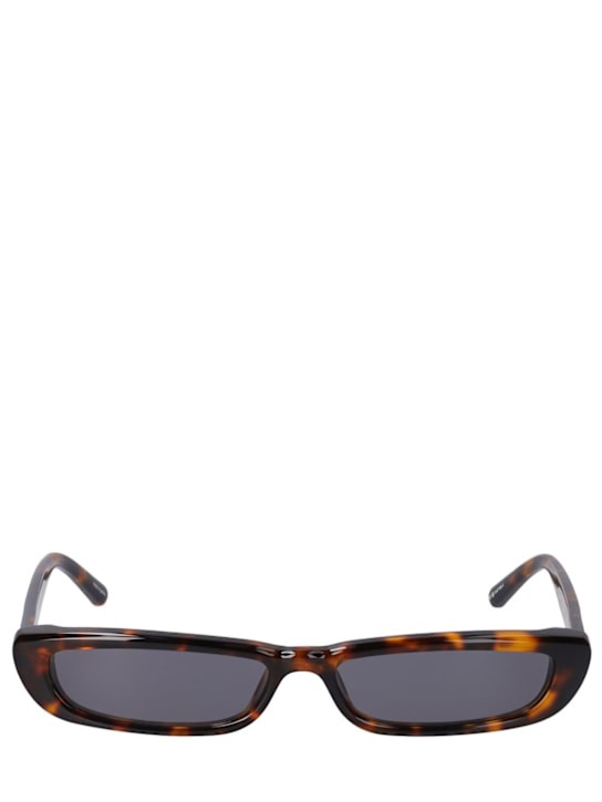 Thea slim squared acetate sunglasses | Luisaviaroma