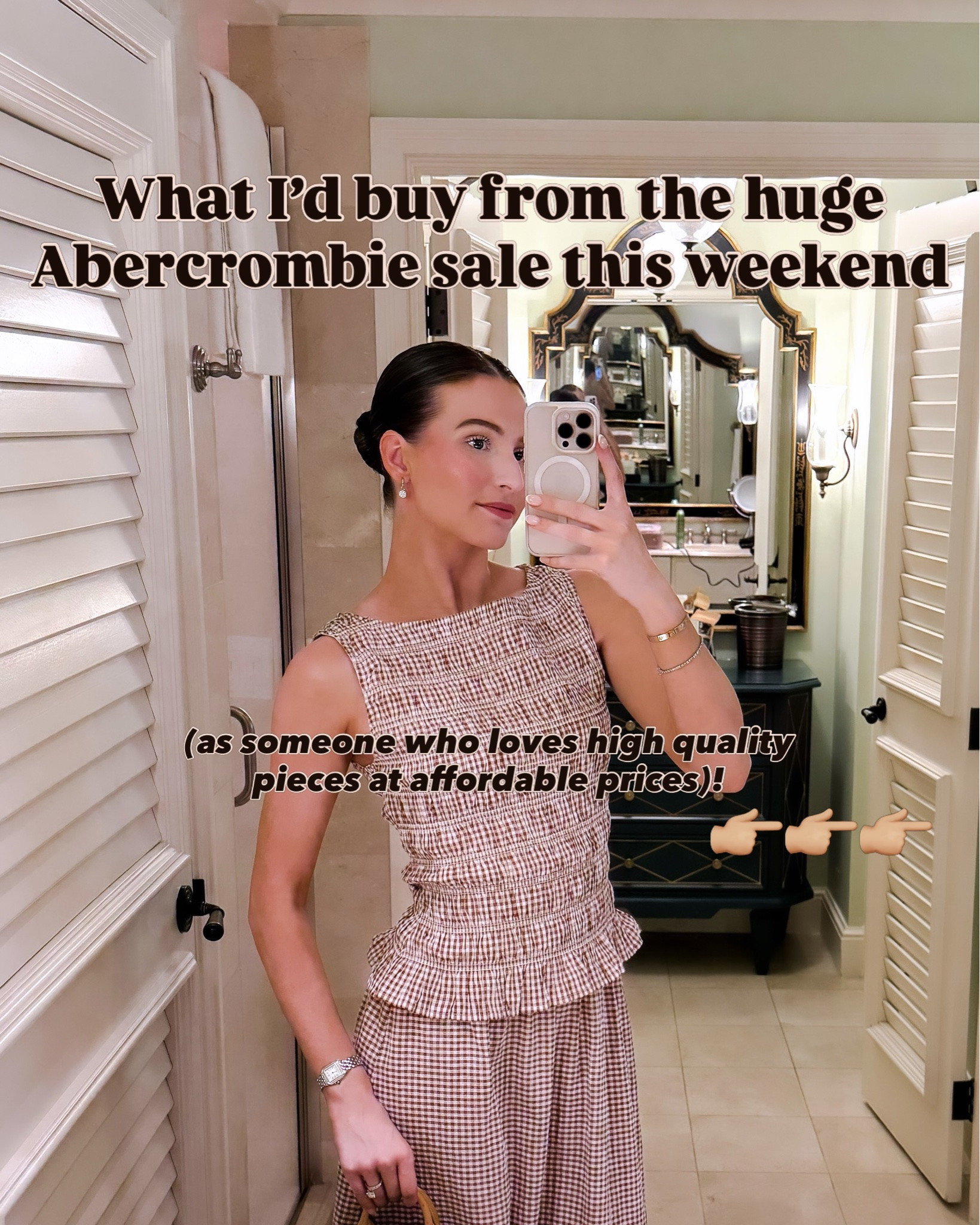 What I’d buy from the @abercrombie 20% off sitewide sale this weekend! 🤎  

Comment SHOP for the links to my picks sent straight to your DMs 💌 

 #abercrombiepartner #summeroutfits #fitcheck #onlineshopping #abercrombiehaul