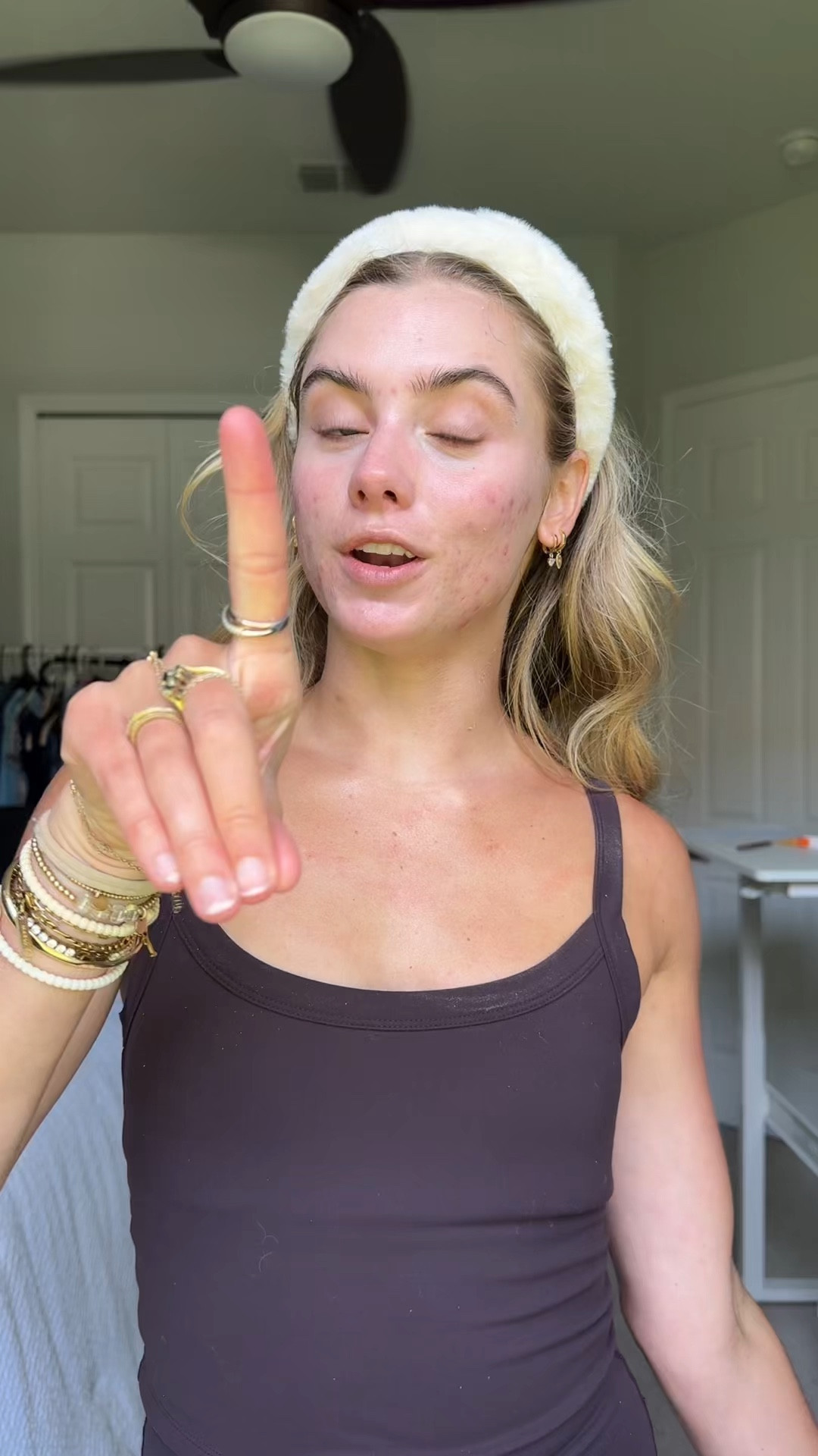 SPF is so engraved into my daily routine even when I’m doing my makeup at night I always put on my face sunscreen. This is the @eltamdskincare EltaMD UV Daily Broad-Spectrum SPF 40. It comes in a deep tinted, tinted, and the OG untinted formula. The reason why this one in particular is amazing is because it is moisturizing and I have very acne prone, sensitive, and dry skin. My go to is the untinted during the day and the tinted for a no makeup makeup situation or as a makeup base. Everything you need to know: This face SPF boosts moisture retention and diminishes fine lines. The formula is a lightweight moisturizer with SPF 40 UV protection and powerful, hydrating antioxidants. Vitamin E pulls double duty by fighting free radicals and diminishing visible signs of aging. 

#acnesafesunscreen #nowhitecastsunscreen #eczemasafeskincare #acnesafemakeup #sunscreen #spf #facespf #mineralsunscreen #nopillingspf #spfforsensitiveskin #spfformakeup #sunscreenmakeup #eltamd #tintedsunscreen #everydaysuncreen #skincaremakeup #eltamdsuncreen 

#LTKFindsUnder50 #LTKgrwm #LTKBeauty