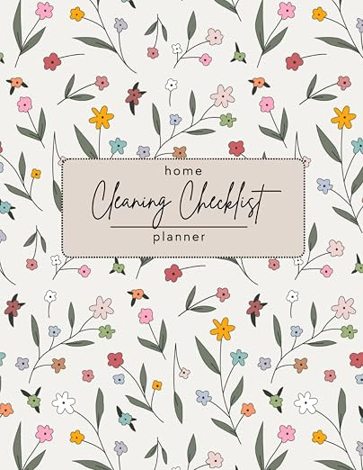 Cleaning Checklist Planner: Color 52-Week Daily, Weekly, Monthly, Seasonal & Yearly Cleaning Sche... | Amazon (US)