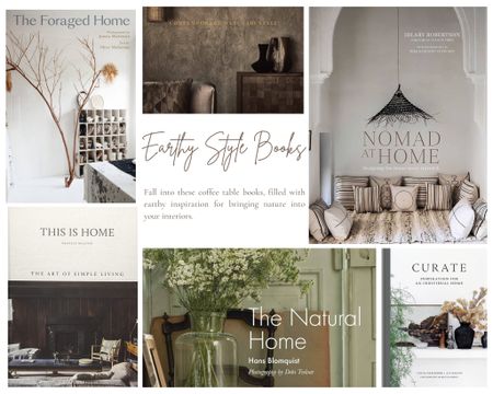 There is nothing more enjoyable than losing yourself in a hearty coffee table book. These selected books are full to the brim with inspiration to bring nature and an earthy-style into your home interior 

#LTKU #LTKhome #LTKstyletip