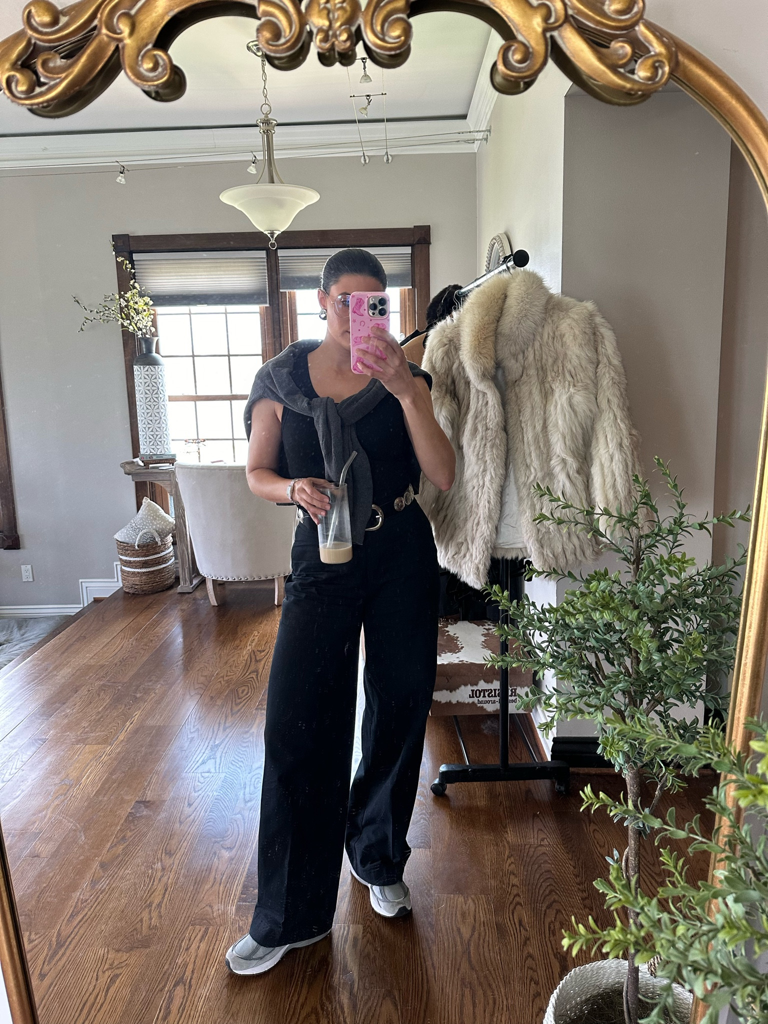 Today’s work from home outfit 
$8 tank from target wearing a small
Affordable trousers from target wearing a 4
Shoes TTS


#LTKsalealert #LTKworkwear #LTKstyletip