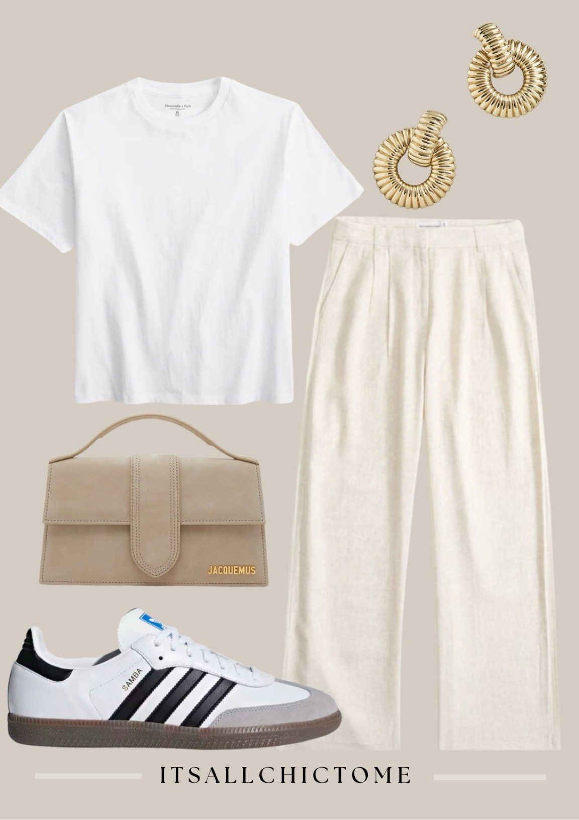 Spring capsule wardrobe featuring the adidas sambas (size down .5). 

#LTKworkwear