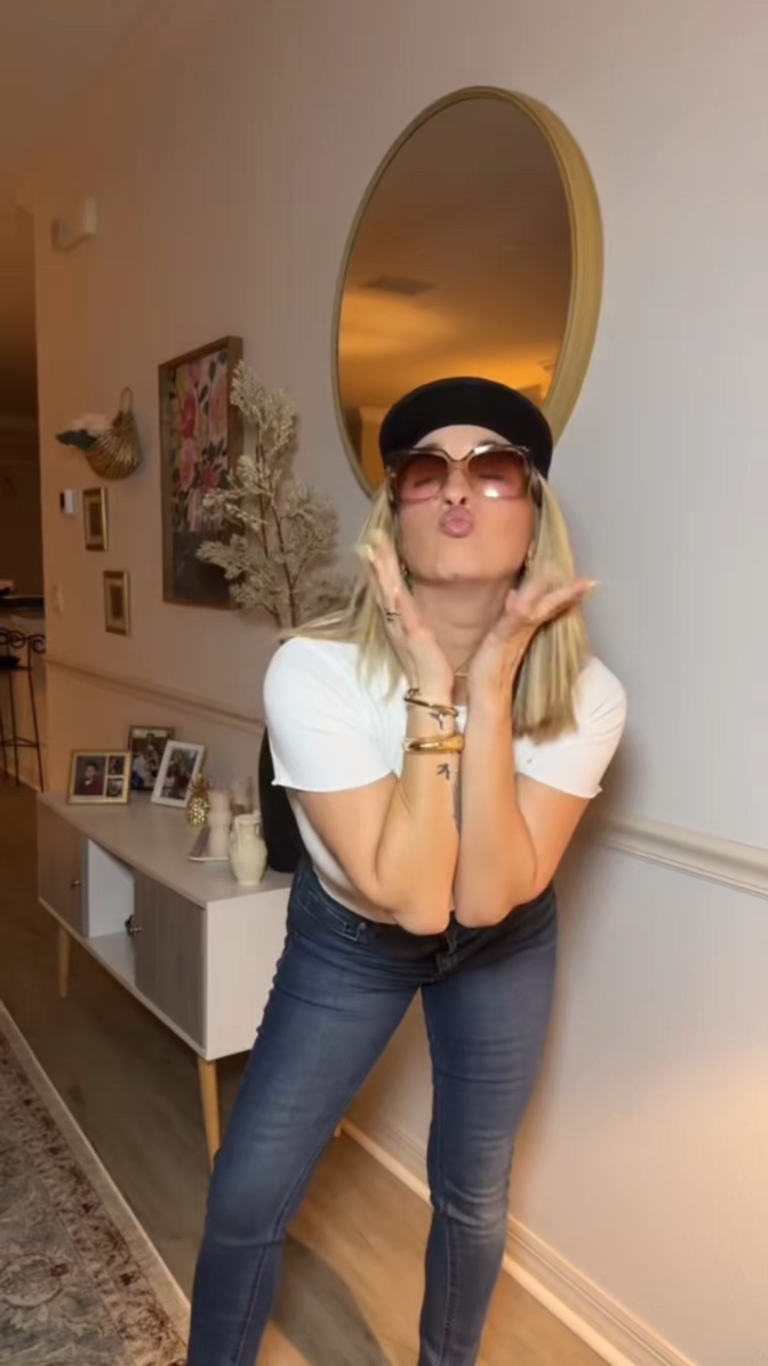 A classic go to of mine. Throw on a pair of jeans and a good quality white baby tee. I paired this outfit today with a broncos hat to give it a more sporty feel, some sunnies and my oversized tote! 

#LTKSeasonal #LTKOver40 #LTKStyleTip