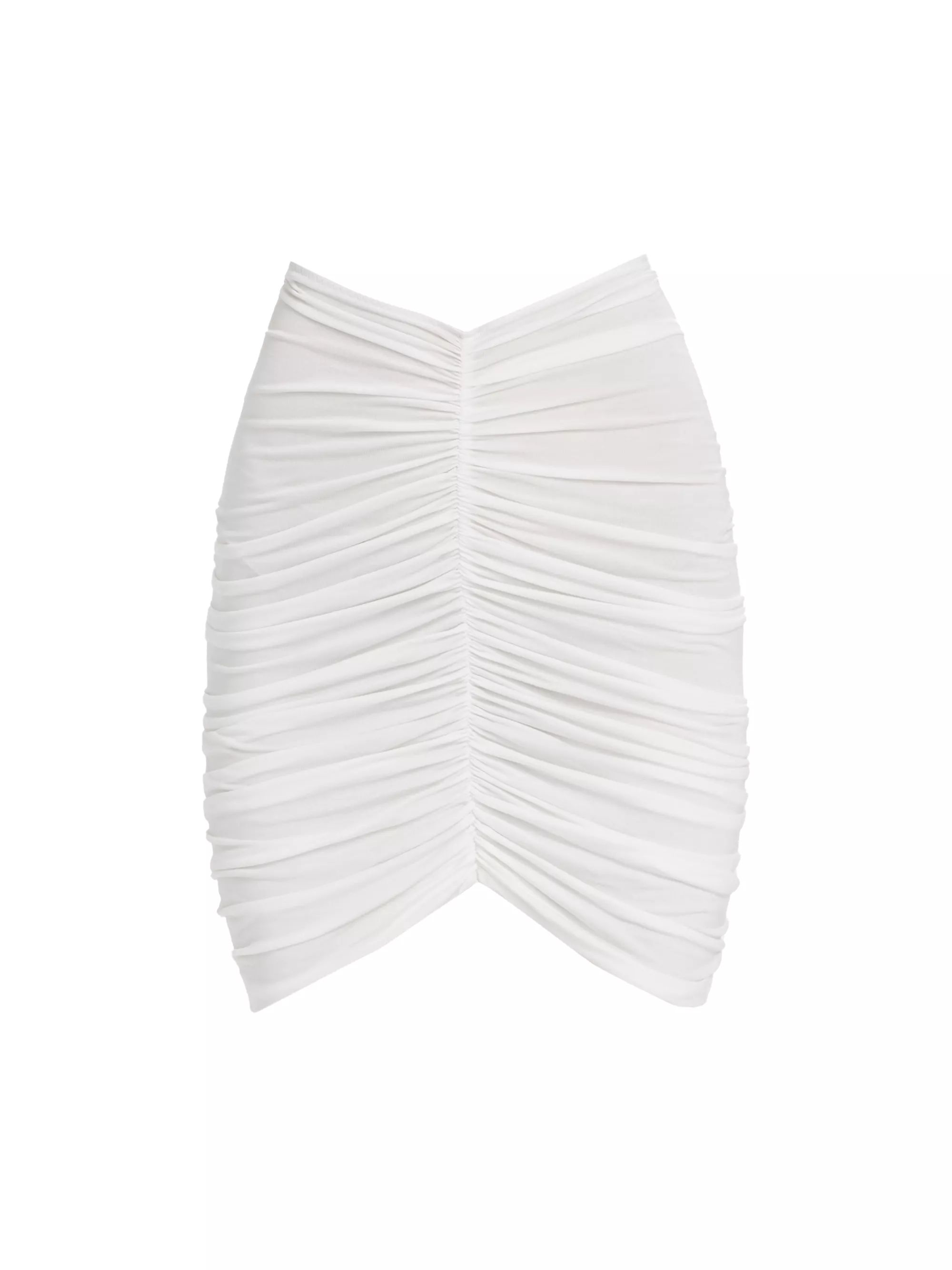 Ruched Miniskirt | Saks Fifth Avenue