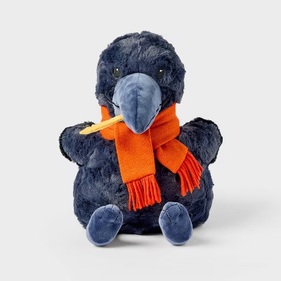 11" Crow with Scarf Stuffed Animal - Gigglescape™ | Target