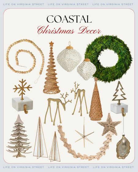 The cutest coastal Christmas decor finds from Megan Molten! So many cute and unique finds to decorate your home for the holidays! Includes a cypress wreath, marble stocking holder, gold reindeer, palm leaf garland, rattan Christmas trees, seagrass stars, beautiful ornaments and more! One of my favorite small businesses!
.
#ltkhome #ltkholiday #ltkseasonal #ltkfindsunder50 #ltkfindsunder100 #ltkstyletip #ltkcyberweek #ltkgiftguide


#LTKhome #LTKSeasonal #LTKHoliday
