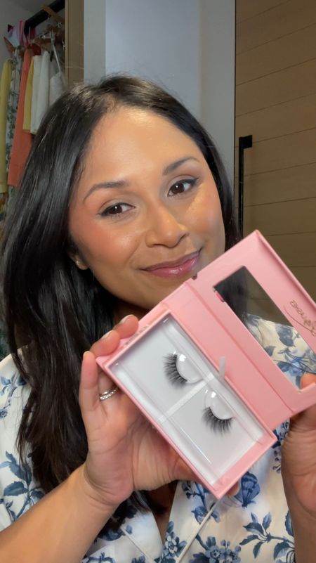 I love using Lilly lashes to really make my eyes pop for special events. I use their half lash for a natural look. I always apply with tweezers and their clear glue for a clean and seeamless look. #lillylashes #makeup #beautyproducts 

#LTKVideo #LTKbeauty #LTKfindsunder50