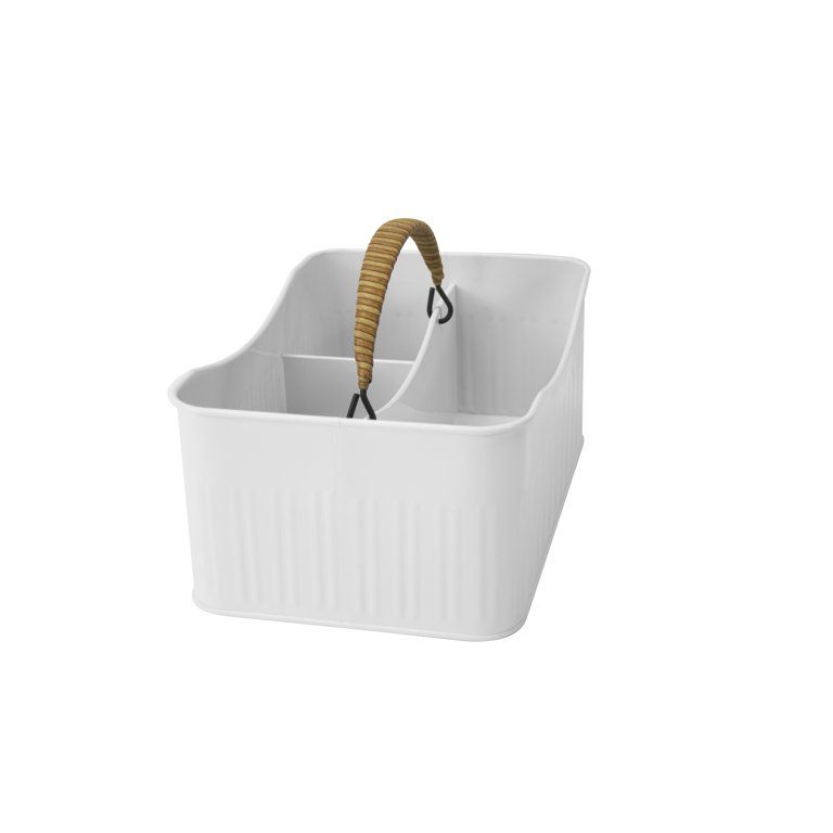 Better Homes & Gardens White Utensil Caddy, Metal Caddy | Walmart (US)