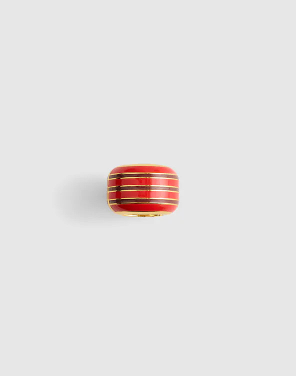 Striped Enamel Bead Clip | Madewell