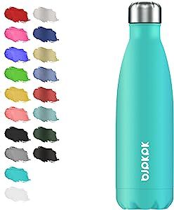 BJPKPK Insulated Water Bottles -17oz/25oz, Stainless Steel Water bottles,Sports water bottles Kee... | Amazon (US)