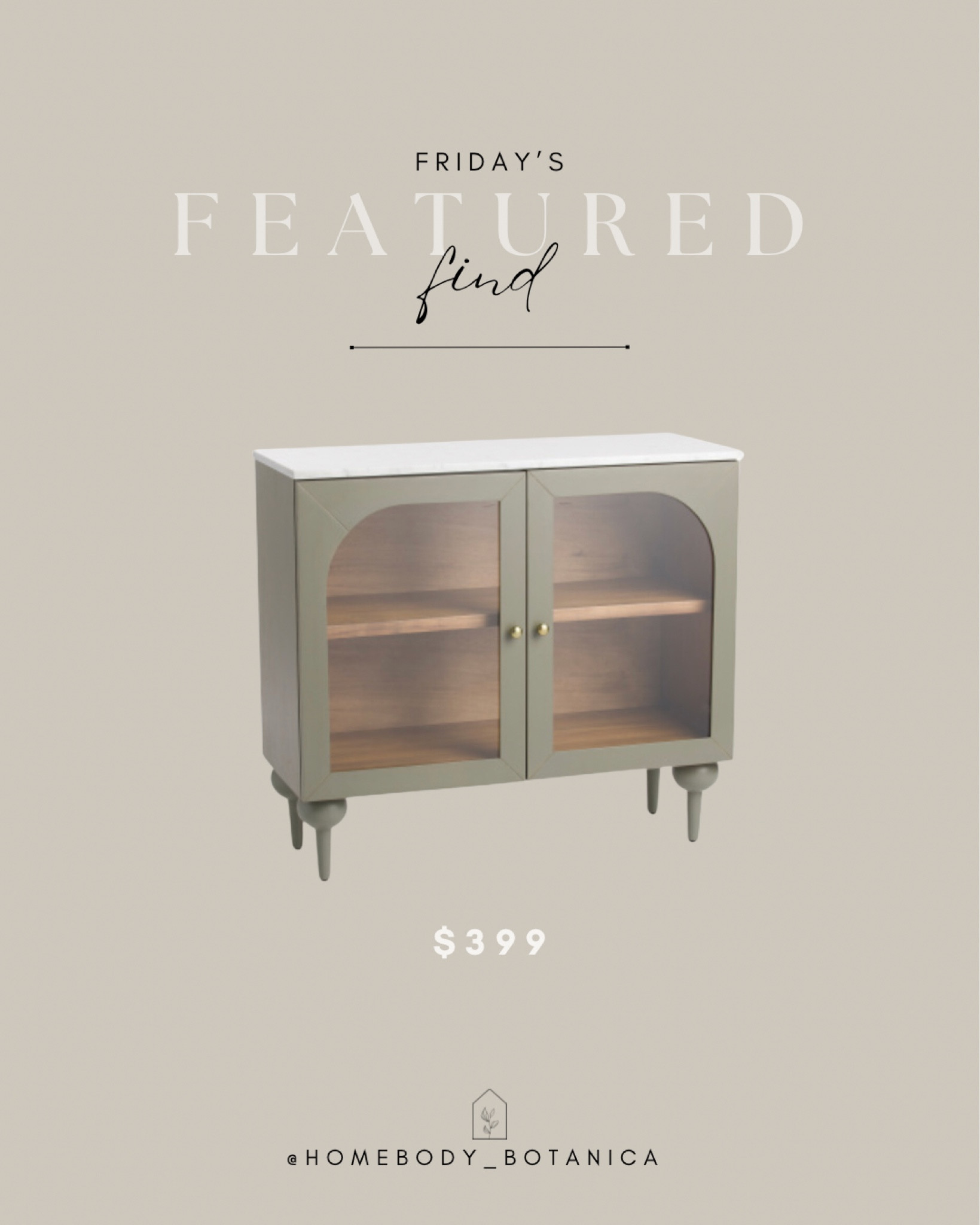 Friday’s featured find 〰️  I’ve been obsessing over this cabinet 🤩 Vintage inspired with a marble top, stylish legs, and gold hardware. Can put two ore more together to create a gorgeous sideboard or use even use as nightstands 🙌🏼

#LTKhome #LTKstyletip #LTKFind