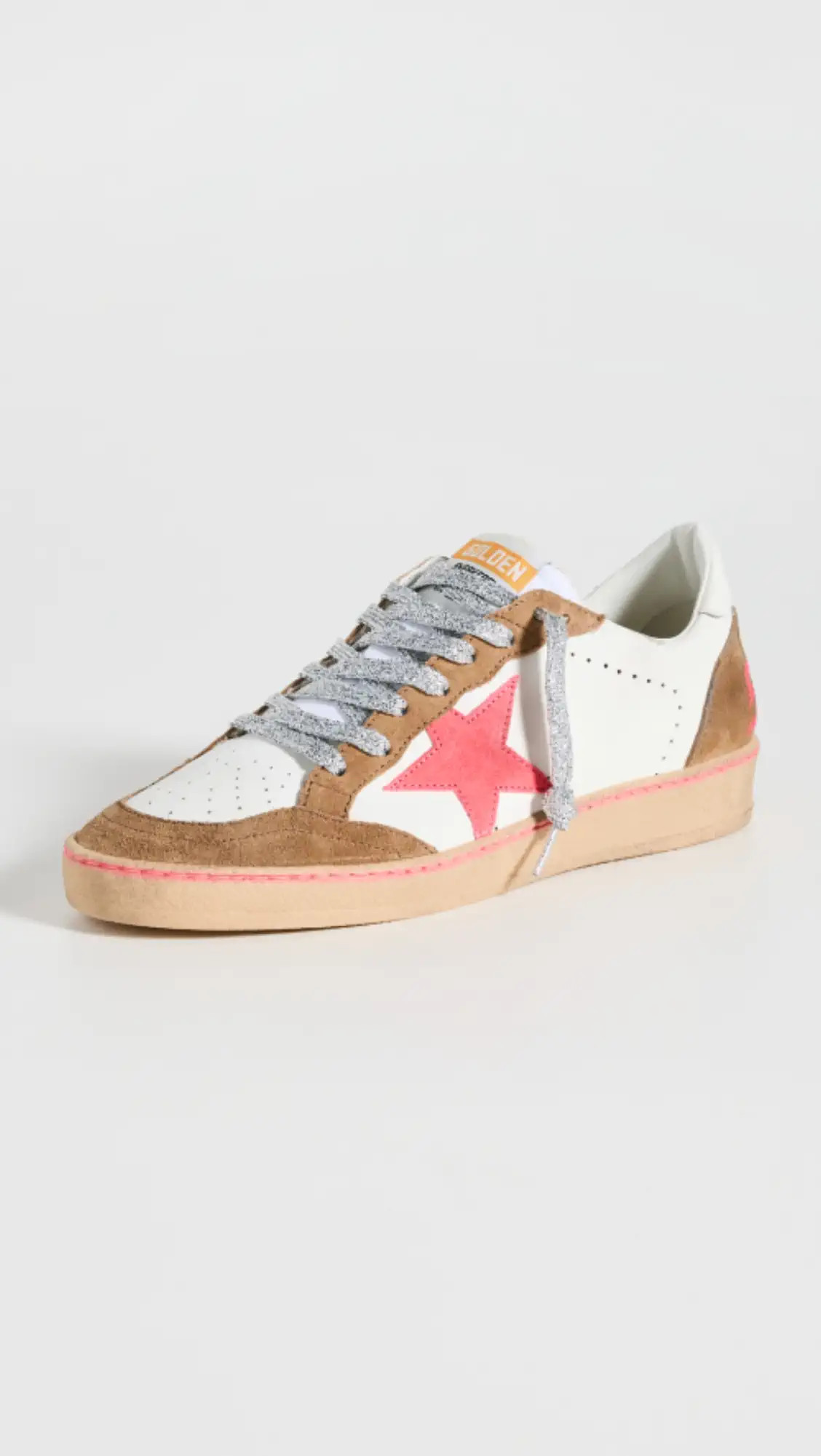Golden Goose Ball Star Leather Upper Suede Star Toe Sneakers | Shopbop | Shopbop