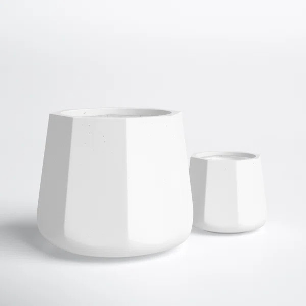 2-Piece Magnesium Oxide Pot Planter Set | Wayfair North America