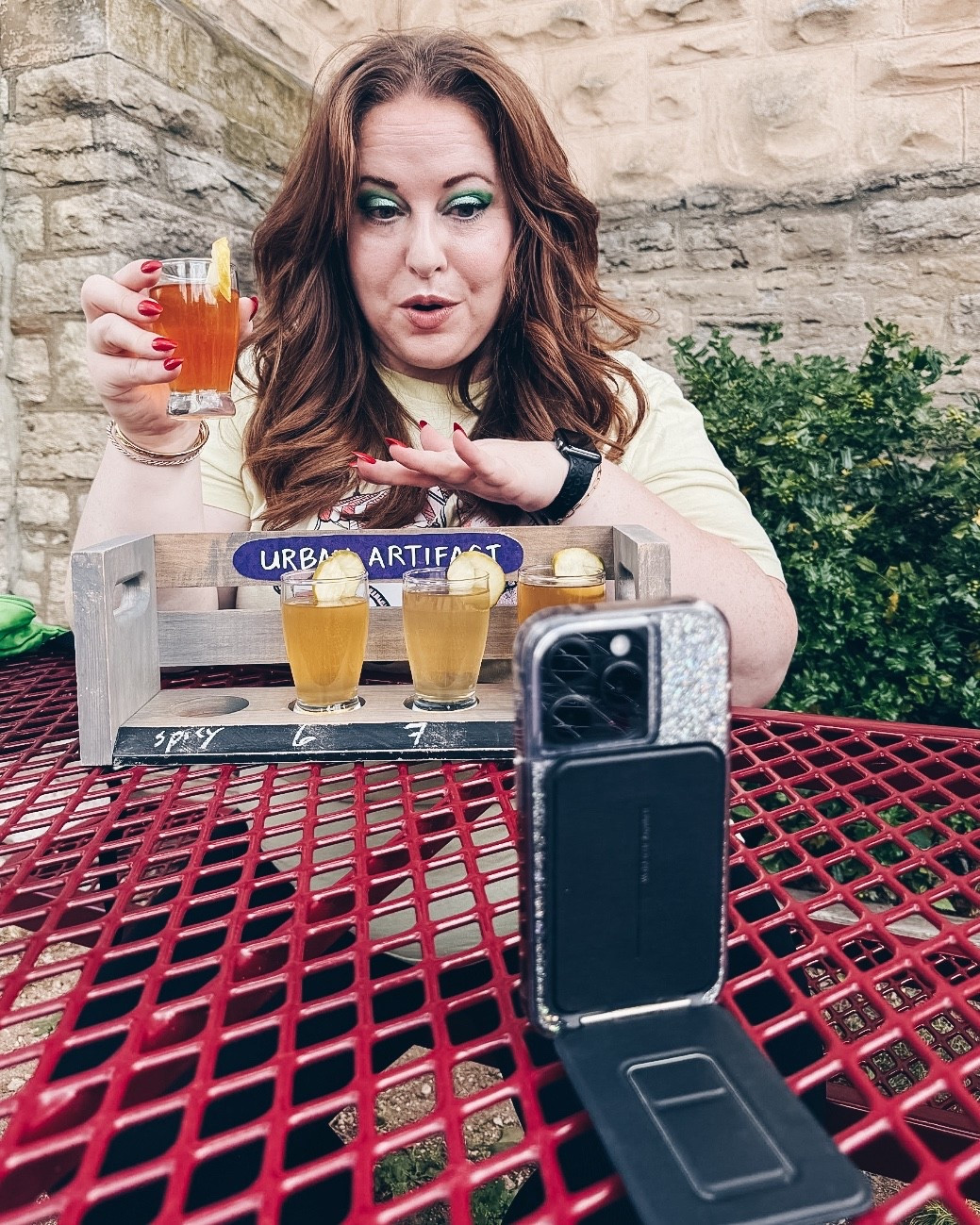 I’ve had so much fun creating content lately, and I love gadgets that help me step up my game. I hate going places and having to find something to set my phone on to keep it standing, so this phone stand has been such a big help. It converts into a tripod-like stand, and it’s magnetic so it works with my mag-safe case. It’s on sale right now for Prime days!

#LTKBeauty #LTKSaleAlert #LTKHome