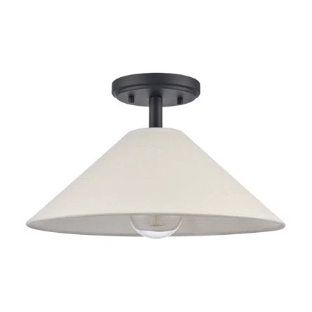 Shirly Fabric Semi Flush Mount | Joss & Main | Wayfair North America