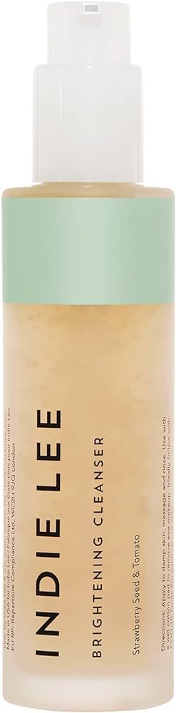 Indie Lee Brightening Cleanser - Exfoliating Gel Face Wash + Makeup Remover with Vitamin C + Anti... | Amazon (US)