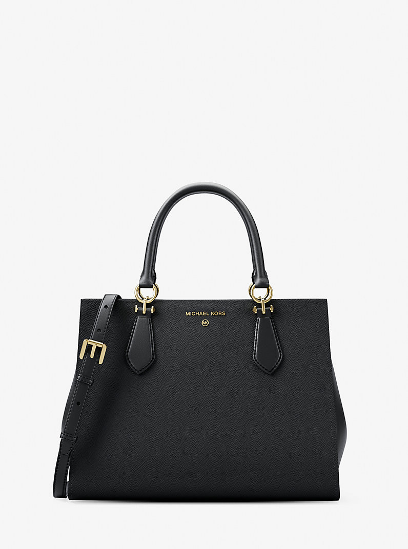 Marilyn Medium Saffiano Leather Satchel | Michael Kors US
