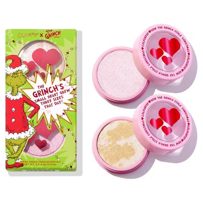 ColourPop x How the Grinch Stole Christmas Super Shock Highlighter Duo - Change of Heart - 0.21oz | Target
