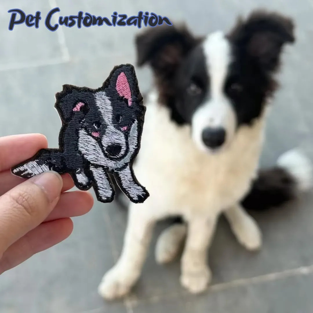 Custom Pet Patches ~ Embroidered Pet Patches ~ Pet Portrait Patches ~ Custom Pet Embroidered Patc... | Etsy (US)