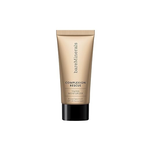 bareMinerals Complexion Rescue Tinted Moisturizer for Face with SPF 30 + Hyaluronic Acid, Hydrati... | Amazon (US)