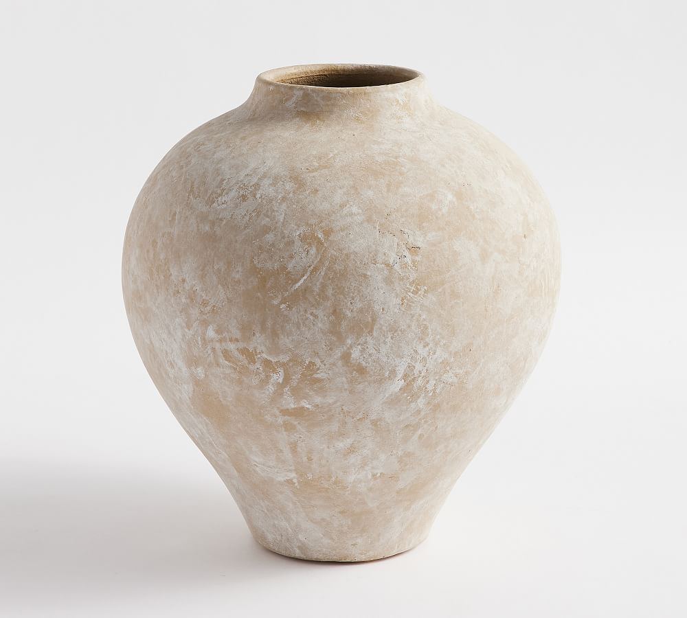 Artisan Handcrafted Terracotta Vase | Pottery Barn (US)
