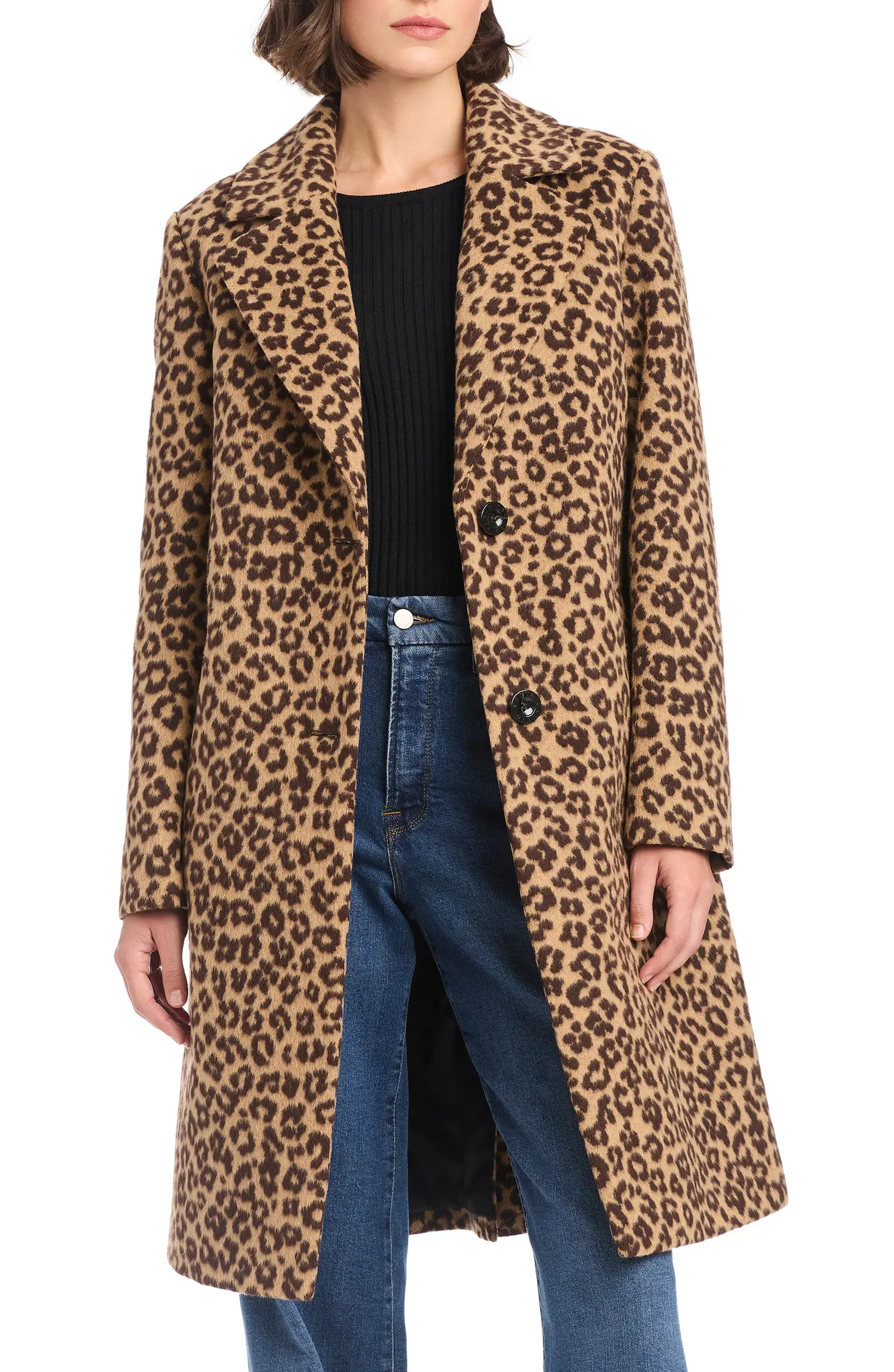 Leopard Print Coat | Nordstrom