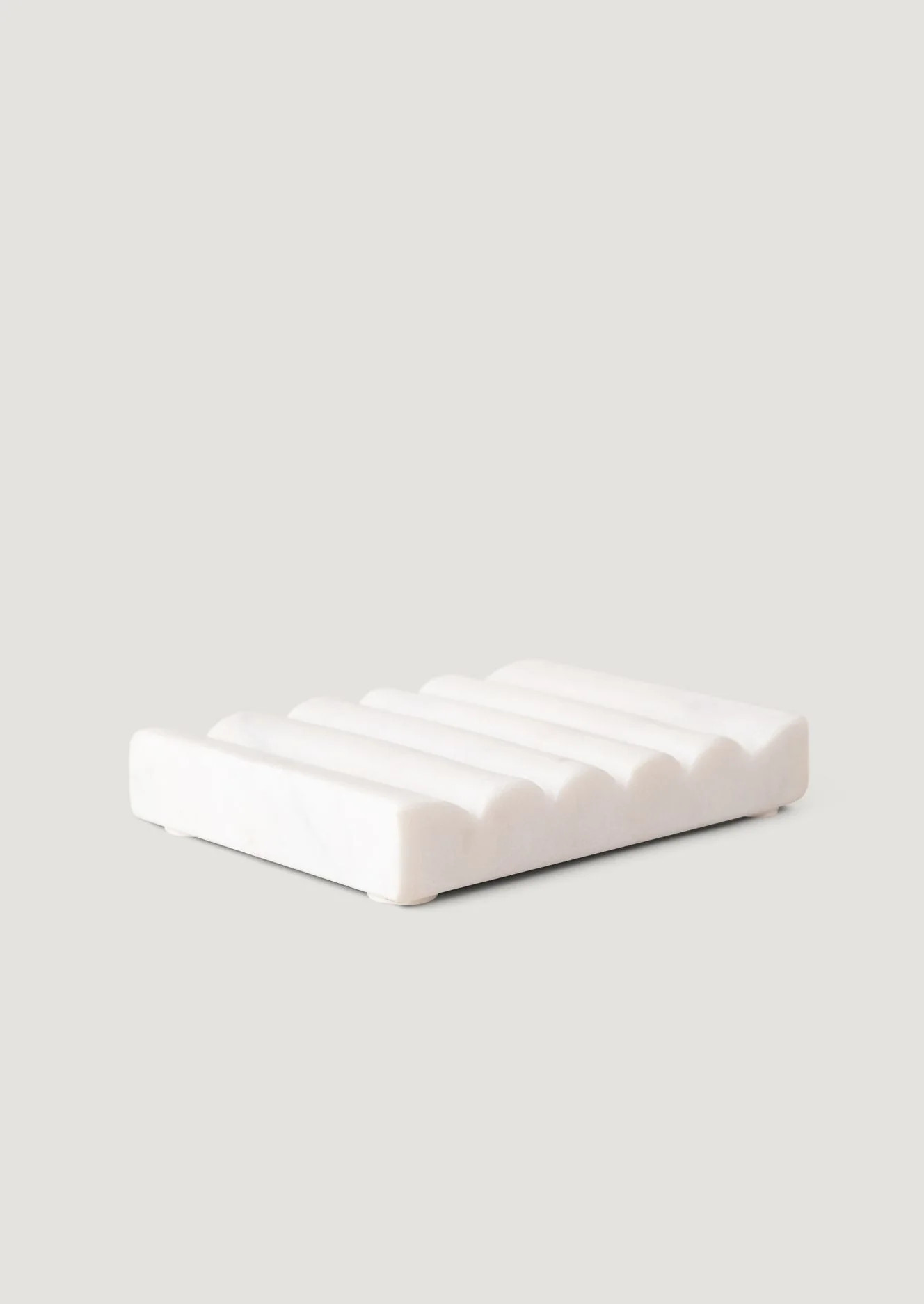 Carved Marble Soap Dish - 5.25" | Afloral