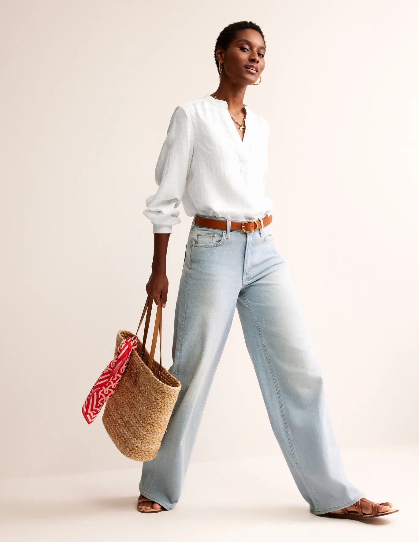 Alice Linen Top | Boden (UK & IE)