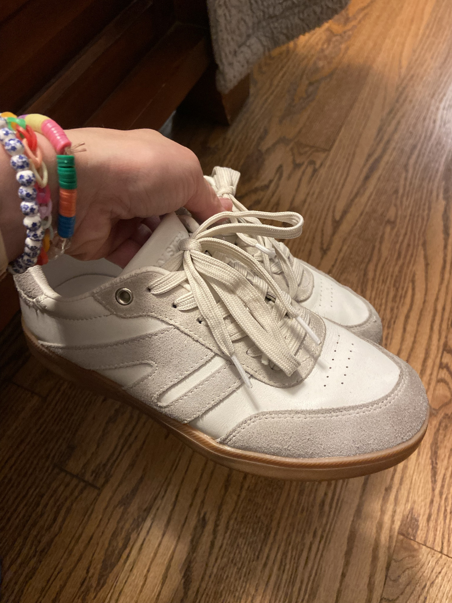 Tennis shoes - Under $40 - my other go-to work shoe- I wear two styles of tennis shoes  to work; being on my feet all day these are so comfortable and come in more colors, too. 


#teacheroutfit #tennisshoes #amazon 
#LTKActive 

#LTKOver40 #LTKSeasonal #LTKU
