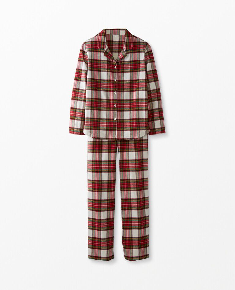 Women's Print Flannel PJ Set | Hanna Andersson