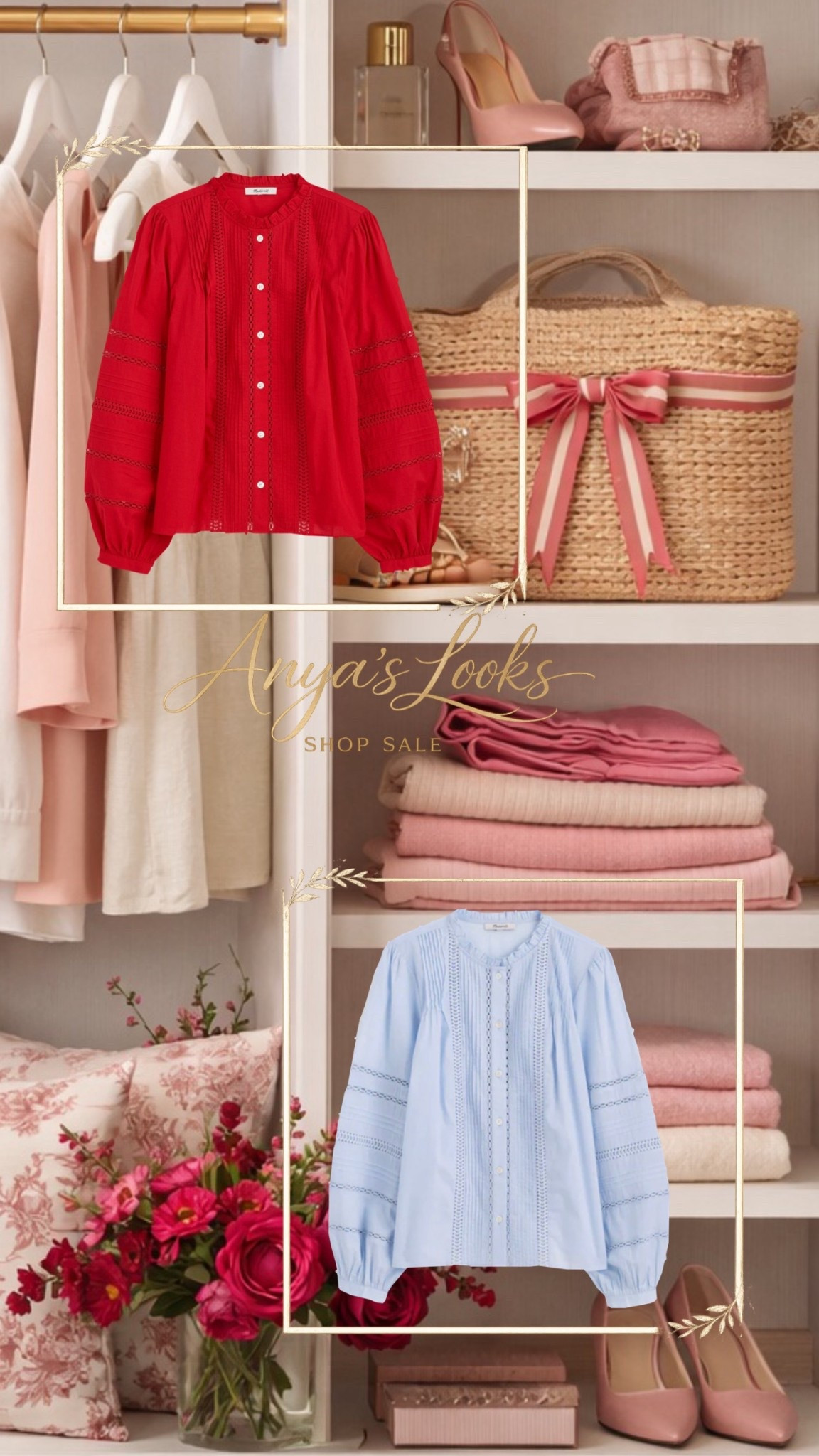 Effortless feminine style for spring 🌸
These romantic blouses are giving soft, classy, and timeless — perfect for midsize women over 40 who want to feel beautiful and put together without trying too hard.
Lightweight, flattering, and easy to style with jeans, skirts, or trousers 🤍
🌸Follow for more midsize outfit inspiration + daily finds
🌸Comment SHOP for links 
Spring 2026 /spring sale /madewell
#midsizestyle #over40fashion #feminineoutfits #sale 

#LTKMidsize #LTKOver40 #LTKSaleAlert