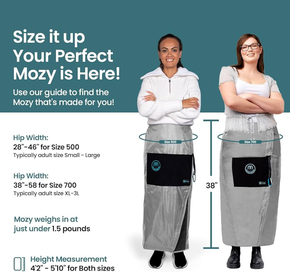 Mozy Wearable & Weatherproof Outdoor Blanket – Lower-Body Thermal Wrap for Superior Warmth | Amazon (US)