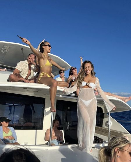 Boat day outfit #2 🤍✨🌊

Outfit details-

ALT Swim- Etoile boobtube in white
ALT Swim- Alze tie bottom in white 

ALT Swim isn’t on LTK but I’ve linked a piece similar ✨

REVOLVE- Shani Shemer - Blanca Maxi Dress























Bach weekend, bach boat day look, boat day look, bride bikini, vacation bikini, vacation outfit look, white bikini, white cover up, maxi dress cover up, white bikini set, bachelorette outfit Inspo, bachelorette outfit ideas

#LTKstyletip