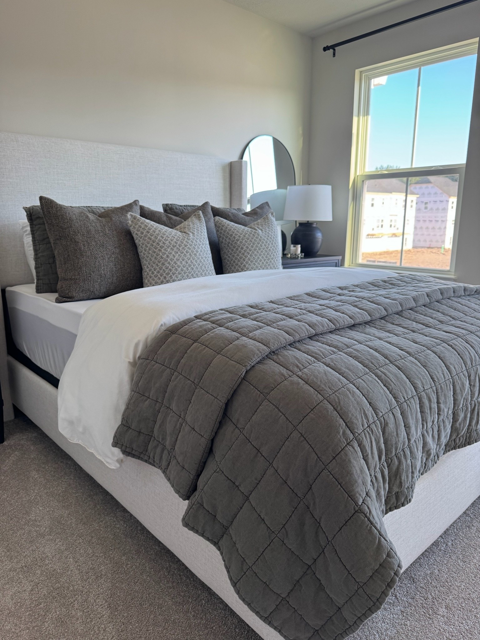Cream bed, cream headboard, neutral bed, queen bed, king bed, bed, upholstered bed

#LTKSaleAlert #LTKHome #LTKOver40