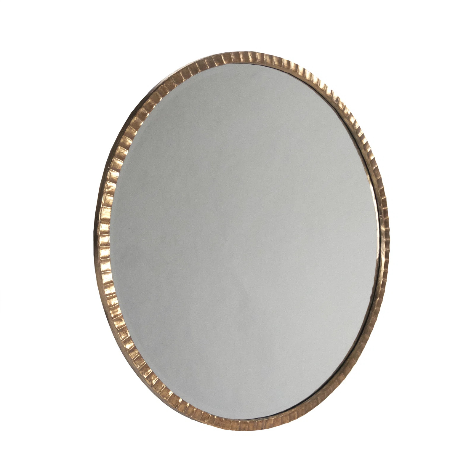 Ania Metal Flat Wall Mirror | Wayfair North America