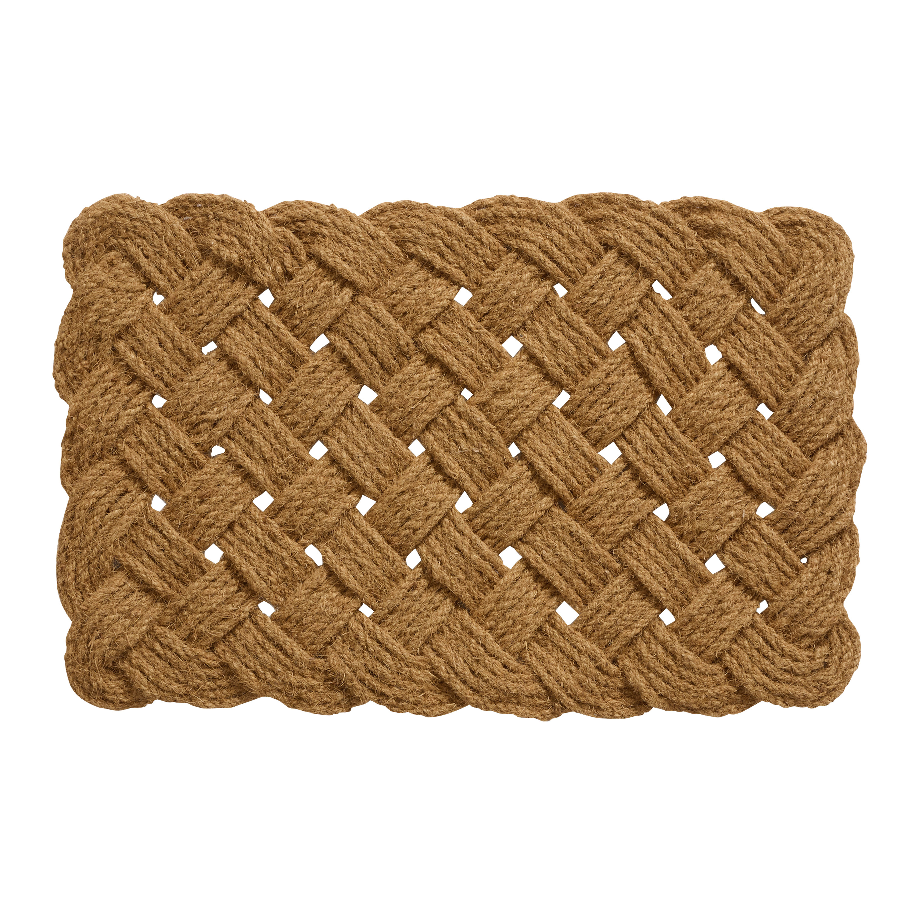 Coir Rope Knot Doormat | World Market