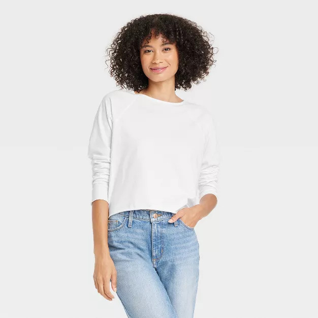 Women's Long Sleeve Sensory Friendly T-Shirt - Universal Thread™ | Target